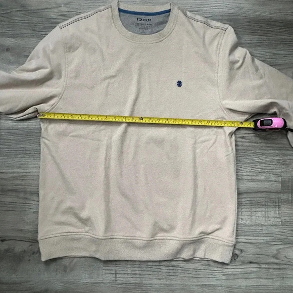 Izod Men's Advantage Long Sleeve Shirt Sz XL - Picture 7 of 8